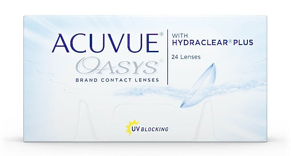 ACUVUE® OASYS with HYDRACLEAR® PLUS Technology 24