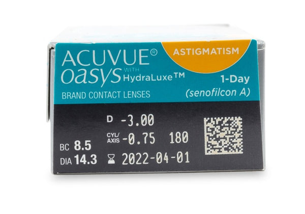 Acuvue Oasys 1-Day for Astigmatism 30 pack