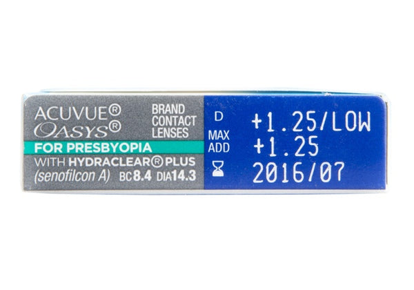 Acuvue Oasys for Presbyopia